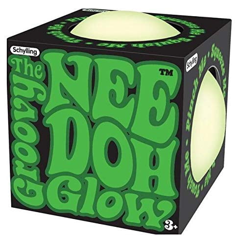 Large NeeDoh Stress Ball Glow-in-the-Dark 