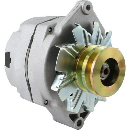 DB Electrical ADR0183 New Alternator for Tractor & Chevy 10SI 1-Wire One Wire with 2 Groove Pulley 7127-SEN-2G