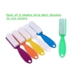 thumbnail image 2 of Cepillos para limpiar uñas SQULIGT con mango y agarre, 6 piezas, 2 of 5