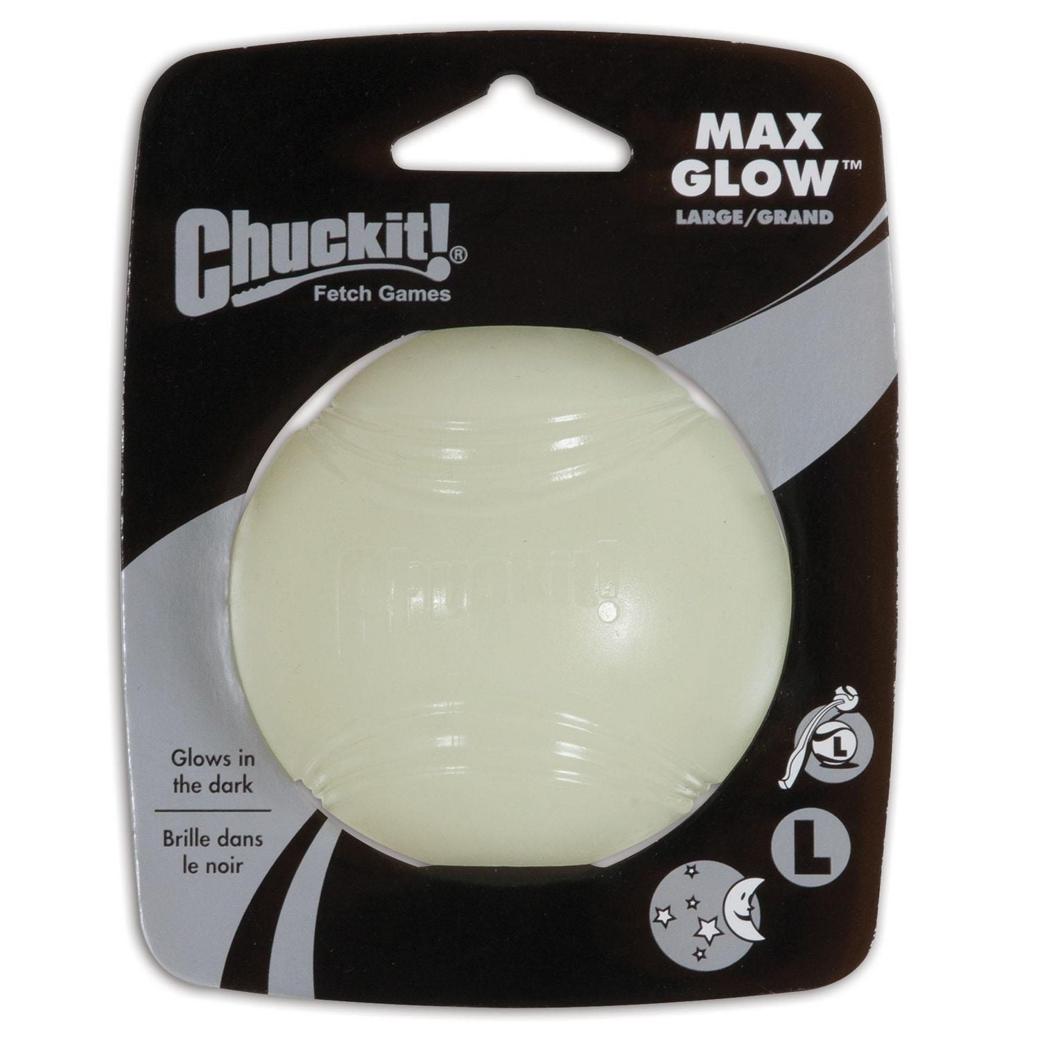 Chuckit! Max Glow Ball Large Dog Toy