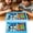 Sky Blue #565, variant on Two-Player Flick Disc Board Game with 5 Red & 5 Blue Discs Family Strategy Tabletop Game Compact Storage Indoor Outdoor Party Game for Adults 14.2"