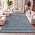 thumbnail image 3 of JONATHAN Y SCANDINAVIAN 5 x 8 Area Rug, Aarhus Minimalist Striped - Navy/ivory, SCN102A-5, 3 of 6