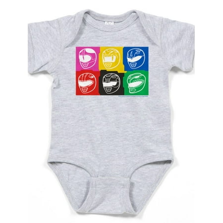 

CafePress - Power Rangers Helmets - Cute Infant Bodysuit Baby Romper