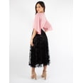 thumbnail image 2 of Blusa manga campana con cinto, 2 of 5
