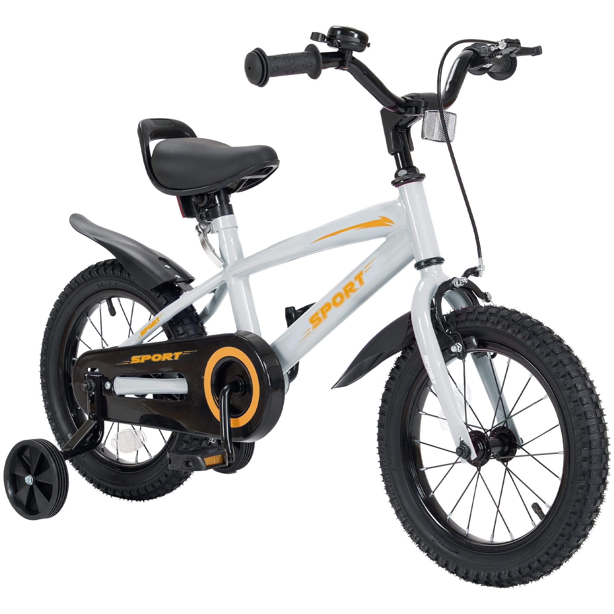 Walmart Black Friday Deals 2025 - Naipo Kid Bike 14 in Gray Orange