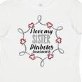 thumbnail image 4 of Inktastic I Love My Sister Diabetes Awareness Boys or Girls Toddler T-Shirt, 4 of 5