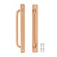 thumbnail image 1 of Juego de 2 Manijas de Puerta de Granero, Manija de Puerta de Aleación de Aluminio de 7.56 Pulgadas/192mm para Baño/Cocina [Dorado], 1 of 1