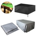 thumbnail image 1 of 7/8/9ft Heavy Duty Waterproof Pool Table Cover - Dust Protective Billiards Snooker Cover 225x116x82cm, 1 of 4