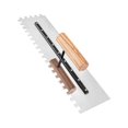thumbnail image 3 of Plaster, plaster trowel with , serrated plaster trowel for scraping plaster wall style B, 3 of 8