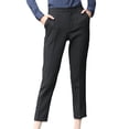 thumbnail image 2 of Moderna Pantalón De Mujer A La Rodilla, Pantalones Lápiz Ligeros De Un Color, Adecuados Para El Trabajo Y Ropa Casual Fáciles De Combinar Con Varios Estilos, 2 of 7