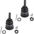 thumbnail image 3 of Detroit Axle - Power Steering Rack and Pinion + Front Lower Ball Joints Replacement for 1984-1987 Chevrolet Corvette - 3pc Set, 3 of 7