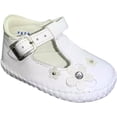 thumbnail image 3 of Zapatos para Bebe niña de Vestir para niña 12 18 y 24 Meses Casual con Flores Blanco (Blanco, Sistema Tallas Calzado JP, Niño (0-5 años), Medición, 10.5 cm), 3 of 5