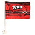 thumbnail image 2 of Western Kentucky Hilltoppers 11X14 Window Mount 2-Sided Car Flag, 2 of 5