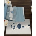 thumbnail image 3 of Unique Loom Whimsy Kids Collection Area Rug - Evermoor (5' 3" x 8' Rectangle Gray/Ivory), 3 of 9