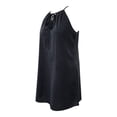 thumbnail image 4 of GEORGE G VESTIDO HALTER LINO NEGRO, 4 of 4