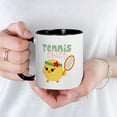 thumbnail image 3 of CafePress - Tennis Chick Mug - 11 oz Ceramic Mug - Novelty Coffee Tea Cup, 3 of 3