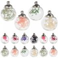 thumbnail image 6 of K-KED 20 Pcs DIY Ball Dried Flower Decor Miniature Pendant Flowers Decoration, 6 of 9