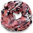 thumbnail image 2 of Retro Colorful Faded Hawaiian Hibiscus Flower Infinity Loop Scarf, 2 of 3