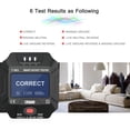 thumbnail image 3 of NJTY 90~120V Plug Socket Outlet Tester Smart Socket Tester Digital Display LCD Socket Tester Circuit Polarity Detector Wall Plug Breaker Finder Leakage Test for Home Appliance Testing, 3 of 7