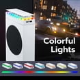 thumbnail image 6 of RGB Cooling Fan for Xbox Series S, Cooling System with 3 Speed Level Adjustable, 7 Modes RGB Light Strip, Dust Filter, Low Noise and 2 USB Port, Cooler Fan for Xbox Series S Console(Black), 6 of 9