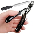thumbnail image 1 of Pet Nail Clippers Set – Animal Claw Trimmer, Stainless Steel Scissors, Grooming Tool Kit | Precision Cutting Edge, Safety File Included for Dogs Cats Rabbits Sheep Care, 1 of 17