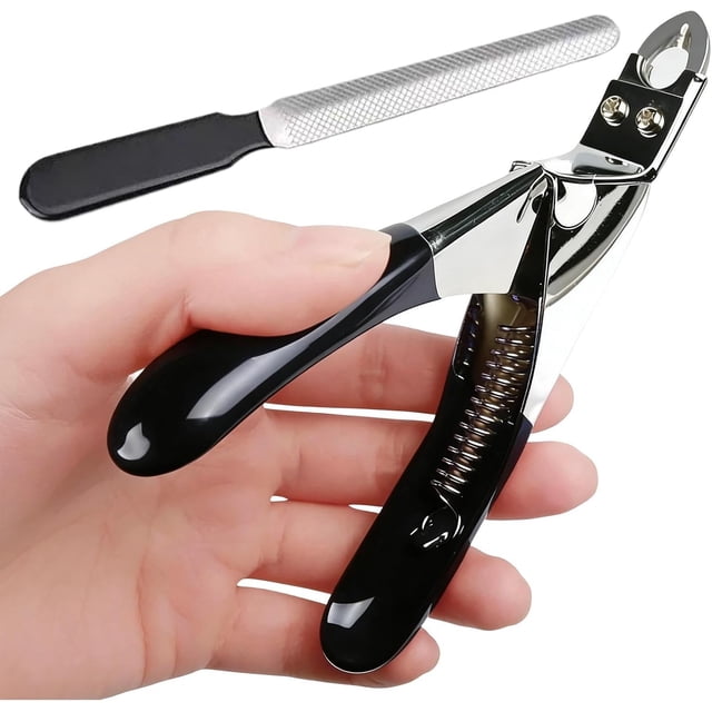 Pet Nail Clippers Set – Animal Claw Trimmer, Stainless Steel Scissors, Grooming Tool Kit | Precision Cutting Edge, Safety File Included for Dogs Cats Rabbits Sheep Care