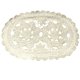 thumbnail image 1 of Camino de mesa de algodón hecho a mano – Mantel de ganchillo de encaje de tejido hueco de estilo campestre, elegante funda para tocador, perfecto para decoración rústica de granja, 11.81" x 19.69", 1 of 5
