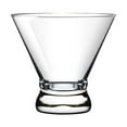 thumbnail image 1 of Cocktail Glasses Set, Yoaney Transparent Stemless Martini Glass Reusable Plastic Wine Glass Set Suitable for Bar Party, A, 1 of 9