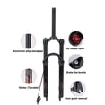 thumbnail image 4 of Bike Front Fork, Suspension Fork Black 27.5inch  for Electric Bikes, 4 of 7
