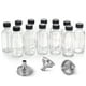 thumbnail image 1 of Botellas de vidrio AOZITA de 60 ml con tapas y embudos, paquete de 12, 1 of 9