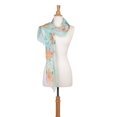 thumbnail image 2 of Gravity Threads Womens Sheer Bufanda floral - Menta Gravity Threads Bufandas, 2 of 2