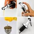 thumbnail image 2 of Coofit Distributeur d'Huile en Verre Cruet à Entonnoir à Huile en Acier Inoxydable Kitchen Gadget, 2 of 10