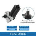 thumbnail image 4 of Motor de limpiaparabrisas frontal Unique Bargains para Ford E-150 E-250 E-350 95-96 No.F4SZ17508A, 4 of 7