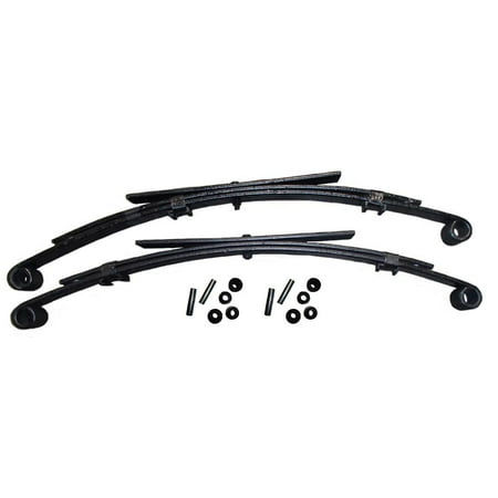 Set of 2 Rear HD Leaf Springs for Club Car DS Golf Cart with