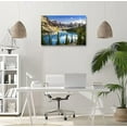thumbnail image 3 of Banff Canvas Art Prints Moraine Lake Wall Art Colorado Mountain Artwork Pictures Modern National Park Scenery Poster Stretched and Framed for Living Room Decor 12x16inch, 3 of 6