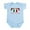 Sky Blue, variant on CafePress - Italy Buon Natale 2 Infant Bodysuit - Baby Light Bodysuit, Size Newborn - 24 Months