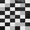 Black and Gray Plaid Pattern, variant on Yayeee 40oz Stainless Steel Tumbler with Straw and Handle Double-Wall Insulated Travel Water Bottle, Black and Gray Plaid Pattern