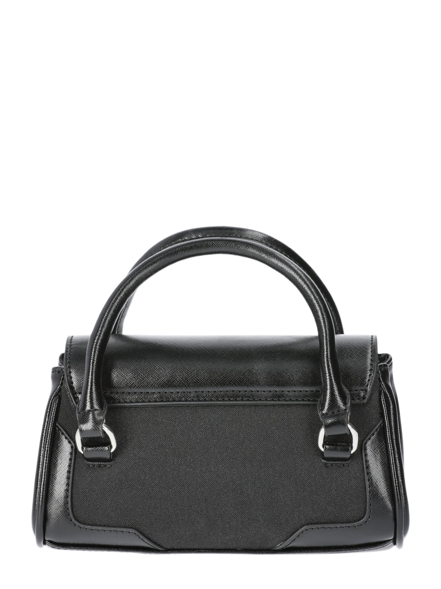 Paris Hilton Women's Mason Mini Tote with Crossbody Strap, Black