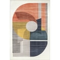 thumbnail image 2 of nuLOOM Kairi Abstract Machine Washable Indoor/Outdoor Area Rug, 8' x 10', Multicolor, 2 of 9