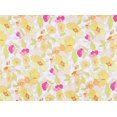 thumbnail image 2 of Zelouf Yellow Sorbet Print On Annabelle Satin  , Sewing, DIY, Crafts Fabric by the Yard, Ivory/sun, 20 Yard, 2 of 2