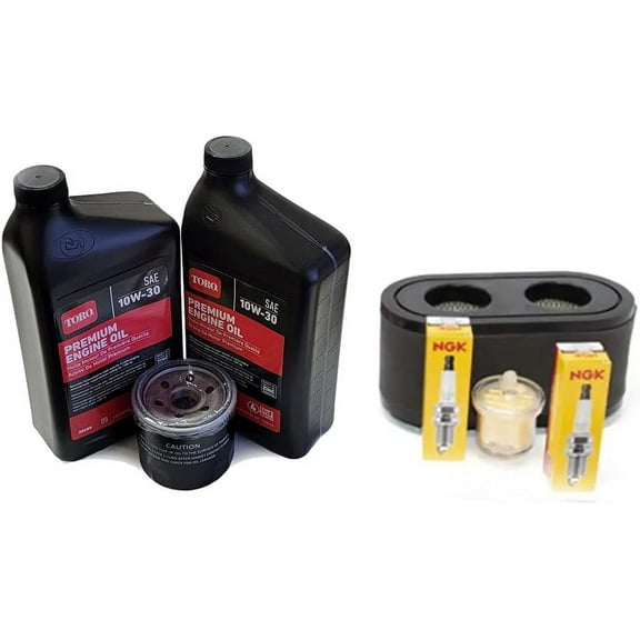 Toro Genuine OEM (Fits Exmark) Maintenance Kit for 42In - 60in TimeCutter Titan and Exmark Quest Radius Riding Mowers with V-Twin 2P77F Engines