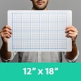thumbnail image 3 of Pizarra Blanca Borrado en Seco Flipside Products 22024 Cuadriculada Doble Cara 12x18 Pulgadas Paquete 24 Unidades, 3 of 4