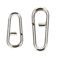 thumbnail image 4 of Pesca Anillos divididos ovalados giratorios de acero con cabeza doblada señuelos aparejos de pesca a presión (S) 50 piezas Barbie Nuevos Originales, 4 of 6