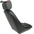 thumbnail image 5 of Ikon Motorsports Pair Compatible with Classic Model Mid-Sized Bucket Seat With Sliders Black PU Faux Leather, 5 of 7