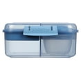 thumbnail image 3 of Sistema Ocean Bound Plastic Bento Box, Lunch Box with Yogurt/Fruit Container, 1.25 L, Assorted Colours (Varies by Pack), 3 of 7