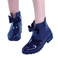 thumbnail image 3 of EHQJNJ Women Rain Boots Yellow Women Rain Shoes Waterproof Shoes Comfortable Light Ankle Rain Boots Frosted Outdoor Rain Boots Rain Boots for Women Wide Calf Women's Rain Boots, 3 of 6