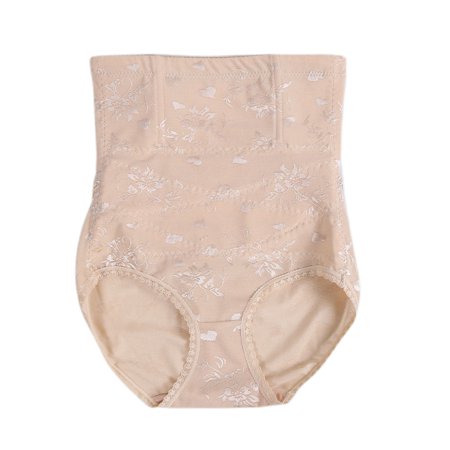 

Slimming Underwear Women Shapewear Briefs Thin Mid-Lumbar Abdomen Hips Slimming Waist Shaper-XL
