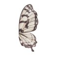 thumbnail image 1 of Granjero Gordo Regalos, flores, papel para envolver regalos, papel para envolver flores con forma de mariposa tridimensional de ensueño (blanco roto), 1 of 5
