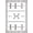 Gray, Pattern 12, variant on ODIKA 4'x6' Navy Beige Geometric Diamond Washable Area Rug Southwestern Aztec Inspired Motif With Alternating Stain Resistant, Low Pile, Easy Care for Dorm Room, Small Living