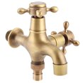 thumbnail image 4 of Washing Machine Faucet, Gold Water Faucet, Single Cold For Bathroom For Home, 4 of 8